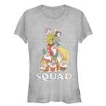 Junior's Snow White and the Seven Dwarves Squad T-Shirt