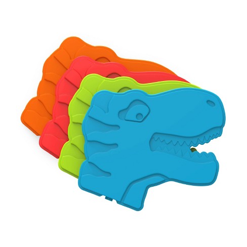 2 Packack Mini Ice Cube Tray Dinosaur Shape For Kids 25 Cubes Per Dino  Total 50
