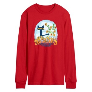Men's - Pete the Cat - Aquarius Long Sleeve Graphic T-Shirt - 1 of 3