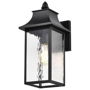 Nuvo Lighting Austen 1 - Light Lantern in  Matte Black - 1 of 4