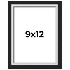 PosterPalooza | Photo Size Flat Silver Picture Frame - UV Acrylic, Foam Board Backing, Hanging Hardware - 2 of 4