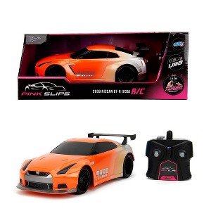 Jada Pink Slips RC 2009 Nissan Skyline GTR R35 - 1:16 Scale - 1 of 4