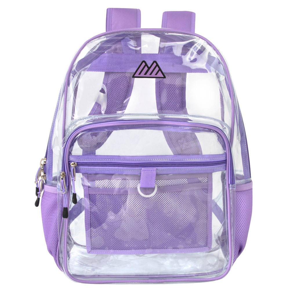 Summit Ridge Clear 18" Backpack - Orchid