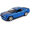 2008 Dodge Challenger SRT8 Blue Metallic 1/24 Diecast Model Car by Maisto - 2 of 3