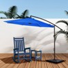 Hyleory Beeram 10FT Round Cantilever Umbrella with Counterweight - 4 of 4