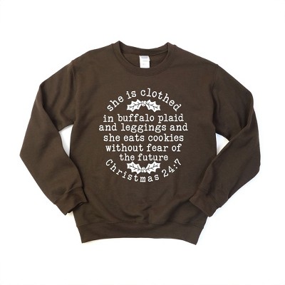 Simply Sage Market Women's Graphic Sweatshirt Christmas 24:7