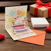 Unique Bargains Greeting Card Assorted Color 7.7"x5.7"x0.4" 1 Pc - 2 of 4