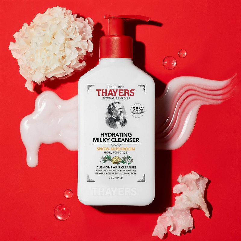 Thayers Natural Remedies Hydrating Milky Face Wash - 8 fl oz, 5 of 13