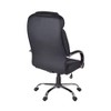 Goliath Big Tall Office Executive Swivel Chair Black - Regency: Leather Upholstery, Metal Base, 350lbs Capacity - 3 of 4