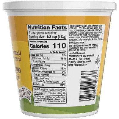 Mayfield 4% Small Curd Cottage Cheese - 24oz