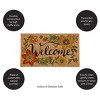 Evergreen Colorful Floral Welcome Coir Mat - 3 of 3