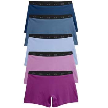 Voncos Mens Boxers Briefs- Stretch Comfortable Underwear Pink Size L