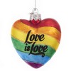 NOBLE GEMS 3.25 In Love Is Love Noble Gems Hand Crafted Tree Ornaments - 2 of 3