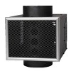 US Stove Company 6-Inch Miracle Heat Reclaimer Wood or Coal Stove Furnace, Black - 2 of 4