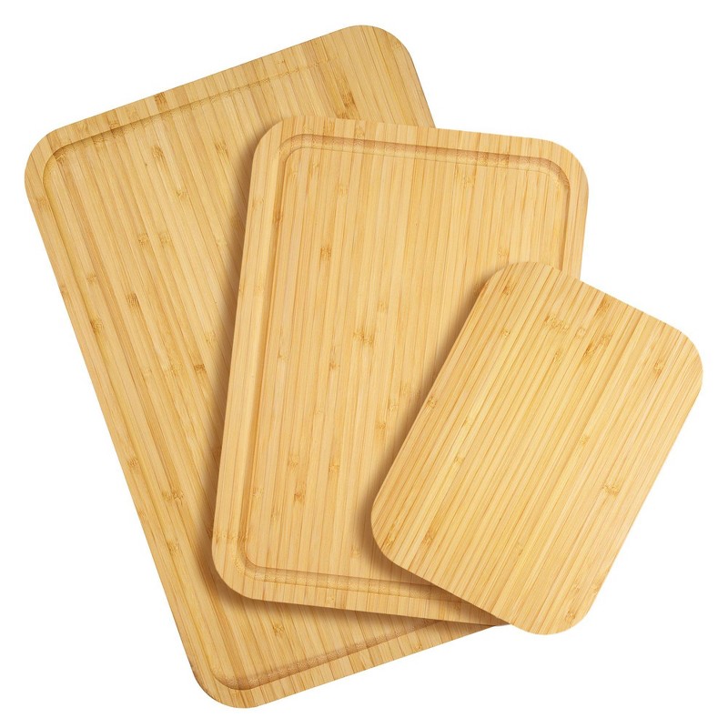 Totally Bamboo 3-Piece Cutting Board Set