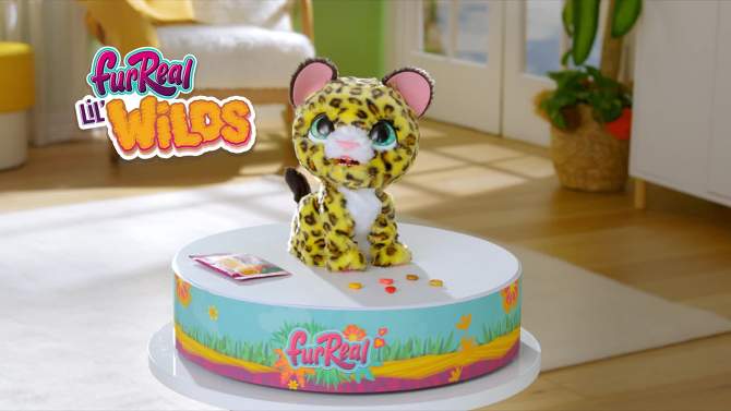 furReal Lil Wilds Lolly the Leopard Interactive Pet Toy, 2 of 8, play video
