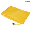 Unique Bargains Waterproof Cloth Zipper Home Office Travel File Bags 10 Pcs - 3 of 4