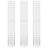 vidaXL White Iron 4-Floor Flower Stand with Wheels, Durable Plant Rack with Strong Frame and Versatile Storage Shelf, 17.3"x9.1"x31.5" - 2 of 4