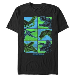 Men's Jurassic World: Fallen Kingdom Dino Bingo T-Shirt - 1 of 4