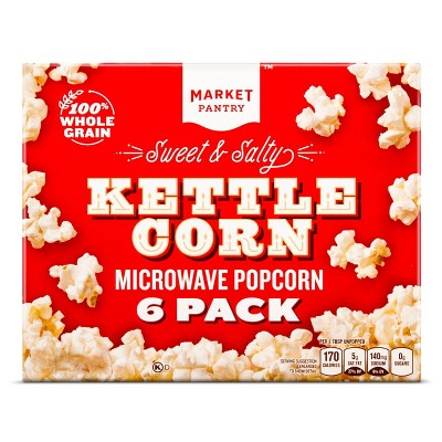 Sweet & Salty Kettle Corn 17.4/6ct - Market Pantry™
