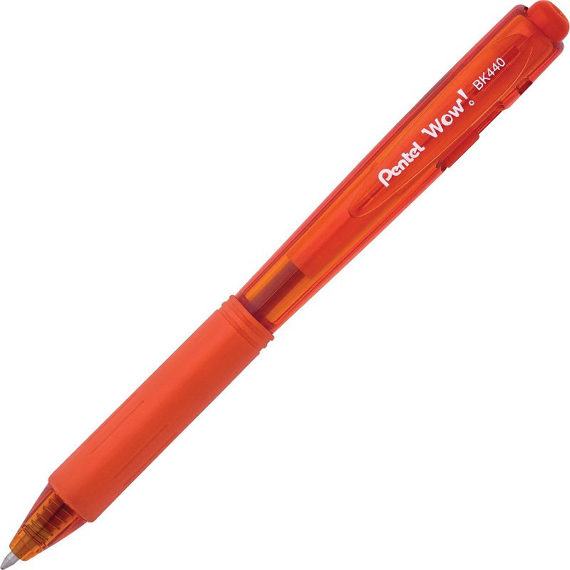 Pentel WOW Retractable Ballpoint Pens Medium Point Assorted 8/Pack 756266, 5 of 9