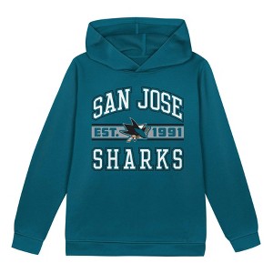 NHL San Jose Sharks Toddler Boys' Hooded Sweatshirt - 1 of 1