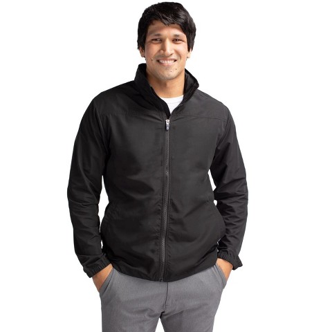Cutter & Buck Charter Eco Knit Recycled Big & Tall Full-Zip Jacket - Red - 4XB
