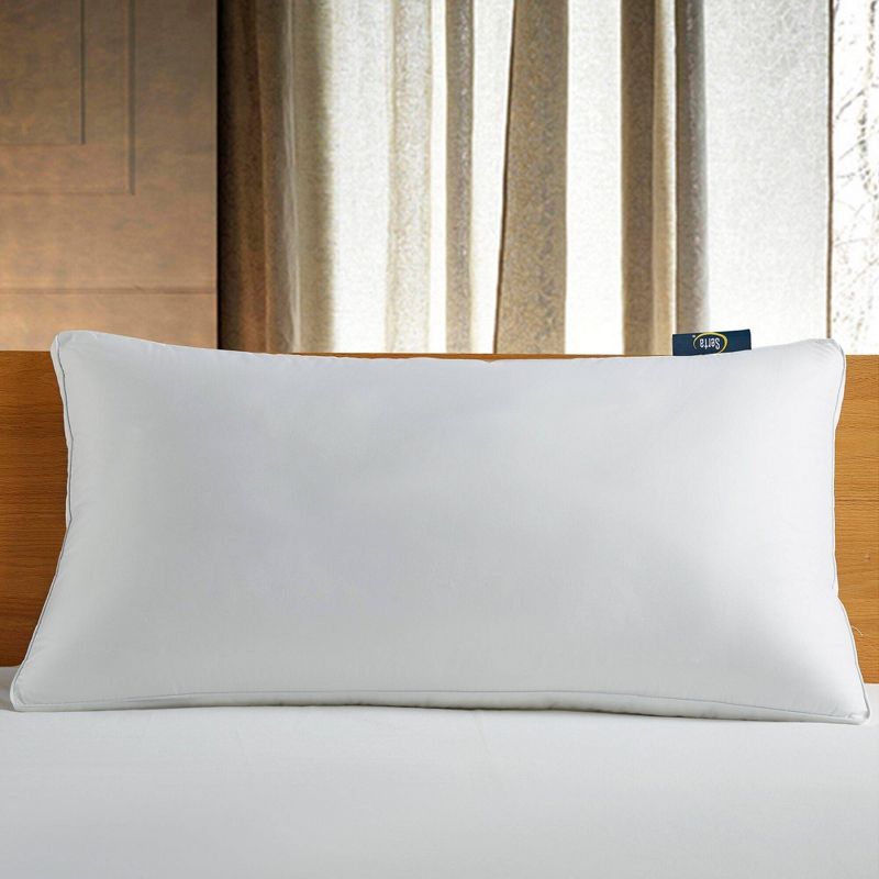 King Down Fiber Side Sleeper Bed Pillow - Serta, 4 of 5