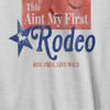 Social Collective Men's Ain'T My First  Americana 4Th Of July Long Sleeve Graphic Cotton Sweatshirt Hoodie - 2 of 4