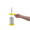 Birds Choice Color Pop Collection Small Sunflower Seed Feeder 6" -Yellow and Gray: Metal, Weather-Resistant, No Assembly Required - 4 of 4