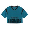 NFL Jacksonville Jaguars Women's Short Sleeve Fashion Crop Jersey - 2 of 3