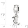 Black Bow Jewelry Sterling Silver Louisville Cardinals NCAA Bead Charm - 3 of 4