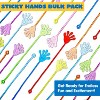 Joyfy 48 Pcs Sticky Hands Party Favors for Kids Assorted Stretchy Slappy Hands Fun Fidget Toys for Kids Holiday Traditions, Easter, Xmas Gift - 2 of 4