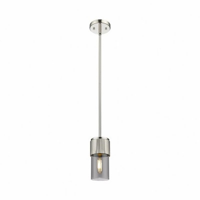 Bolivar - 1 Light Pendant In Industrial Style-7 Inches Tall and 4 Inches Wide