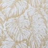 Tropical Pearl White and Gold Leaves Tropical Paste the Wall Wallpaper - 4 of 4