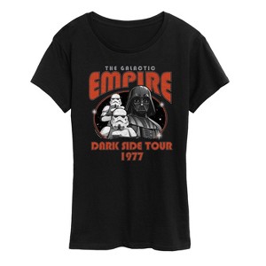 Women's - Star Wars - Empire Rock Tee Short Sleeve Graphic T-Shirt - 1 of 4