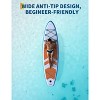 11ft Inflatable Stand-Up Paddle Board with Camera Mount, Non-Slip Deck & Kayak Seat D-Rings - 350lb Capacity - 4 of 4