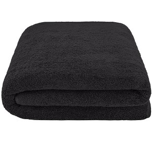 American Soft Linen 100% Cotton Turkish Oversized Bath Towel Sheet, 40x80 inches Extra Large Bath Towel Sheet - 1 of 4