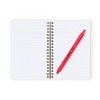 Yoobi 4.5"x6.5" Peanuts Mini Notebooks Spiral with Pen Red Snoopy Doghouse - 2 of 4