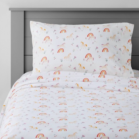 Unicorn sheet set store full