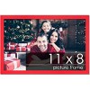 PosterPalooza | Photo Size Classic Modern Red Frame - UV Acrylic, Foam Board Backing, Hanging Hardware - 2 of 4