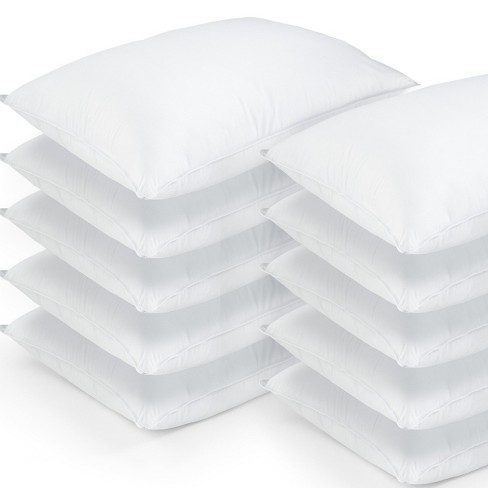 Downlite medium density 230 tc shop white goose chamber hotel pillow