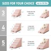Cozy Kiss PetSafe Curved Dog Stairs – Foam Ramp for Small Pets, Non-Slip Ladder for Bed & Sofa with Waterproof Cover - 2 of 4