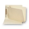 Smead End Tab Fastener Folders with Reinforced Straight Tabs, 14-pt Manila, 1 Fastener, Letter Size, Manila Exterior, 50/Box - 2 of 2