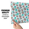 Birds Of Prey Harley Quinn Blowing Kisses Gift Wrap 30" x 72" - 4 of 4