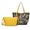 MKF Collection Danielle Reversible Shopper Tote Floral Bag, Crossbody Pouch Handbag Purse by Mia K - 2 of 4