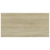vidaXL Bookshelf Boards 4 pcs Sonoma Oak 39.4"x19.7"x0.6" Engineered Wood - 4 of 4