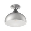 Livex Lighting Amador 1 - Light Semi-Flush Mount in  Brushed Nickel - 3 of 4