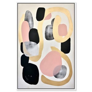 Art Remedy Horseshoes charms Contemporary Shapes Abstract Wall Art Framed - 1 of 4