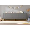2/3/4/5/6/7 Drawer Dresser with Metal Legs, Wood Dressers Chest Organizer with Wide Storage, Modern Chest of Drawers for Bedroom, Living Room,Hallway - 3 of 4